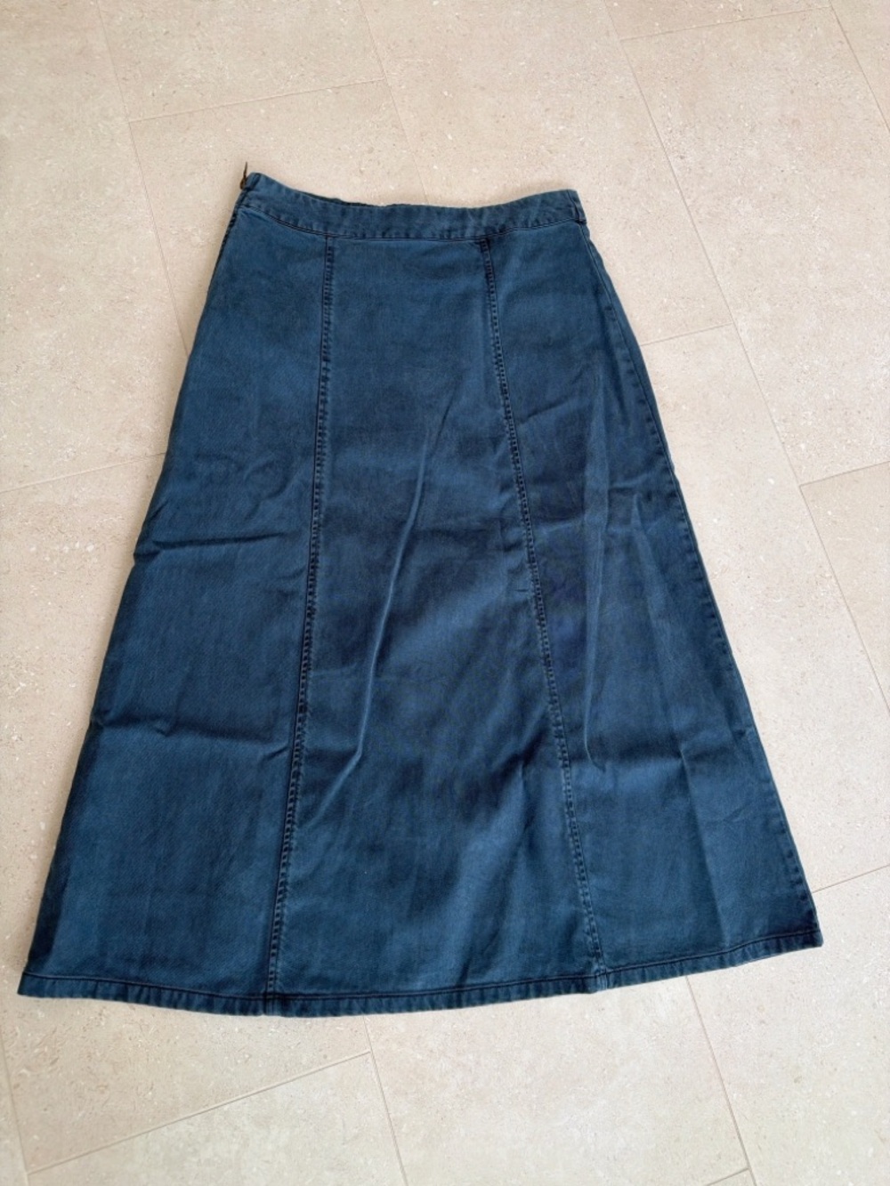 Young Fabulous & Broke Blue Midi Skirt - Picture 2 of 3